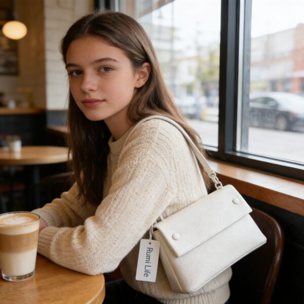 Simple White Handbag