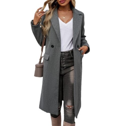 e23e4c9e-36f9-47f8-91ff-8719150d86c8 Lady Temperament Commuting Coat