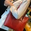 Cowhide Leather Tote