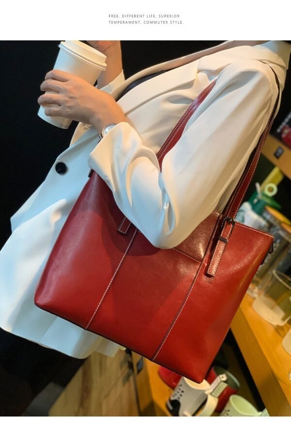 Cowhide Leather Tote