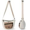 Solid Color Crossbody Bag