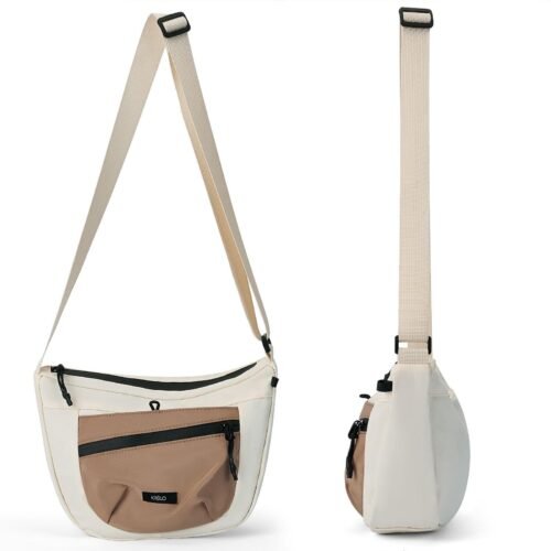 Solid Color Crossbody Bag