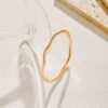 Simple Golden Bangle