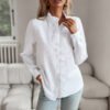 Striped Ruffle Blouse Striped Ruffle Blouse