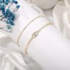 Dainty Gold Layered Bracelet