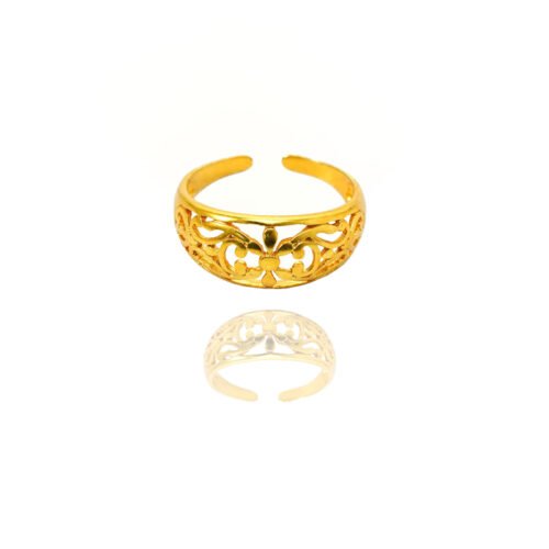 Adjustable Flowers Ring