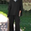 Cotton And Linen Trousers